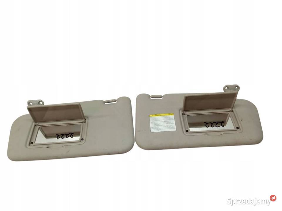 DASZKI PRZECIWSŁONECZNE LEWY PRAWY OSŁONA