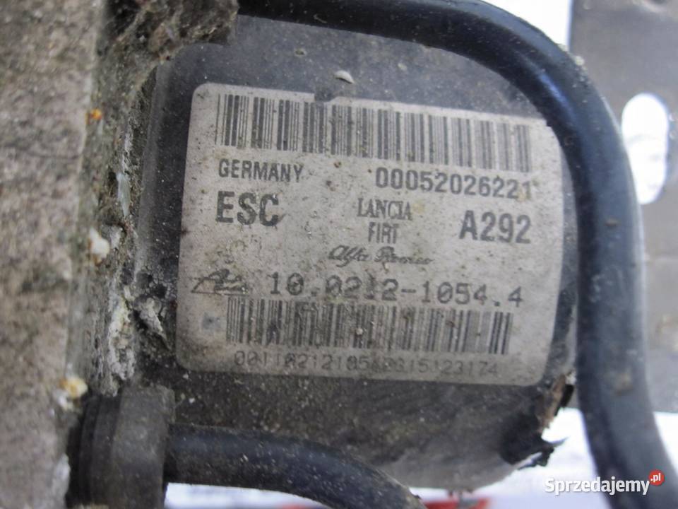 DOBLO II COMBO D LIFT pompa ABS 00052026221