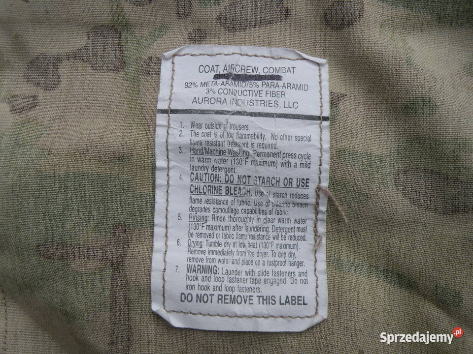 Bluza aircrew multicam x small short Wrocław