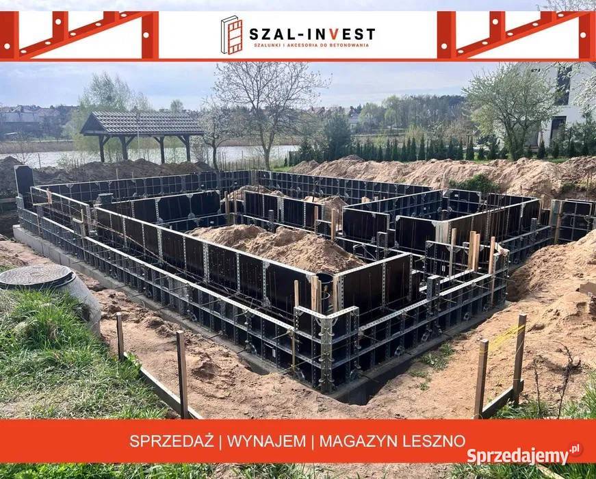 Wynajem i sprzedaż szalunków fundamentowych Leszno