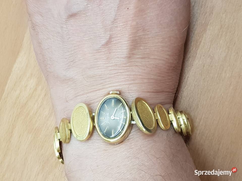 Rzadki biżuteryjny zegarek GUB Glashutte Chorzów sprzedam