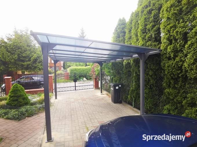 Wiata aluminiowa 35 z montażem Mikołów