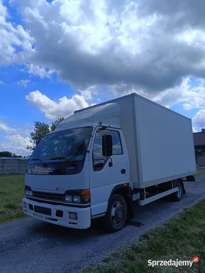 Isuzu NPR 30TDI przebieg 151000 kontener sprzedam