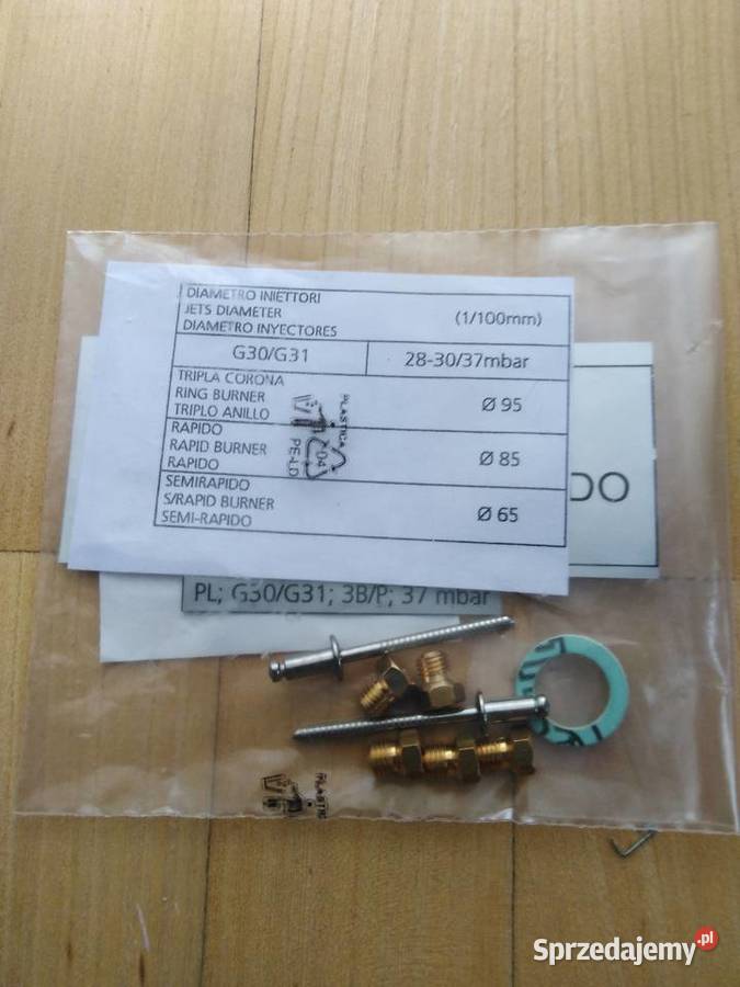zestaw dysz propanbutan G30 G31 mazowieckie Ostrów Mazowiecka sprzedam