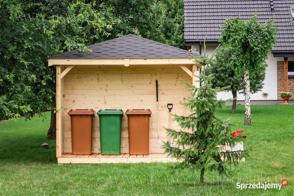 Drewniany domek ogrodowy Arezzo 1 wym 4x3m Elbląg