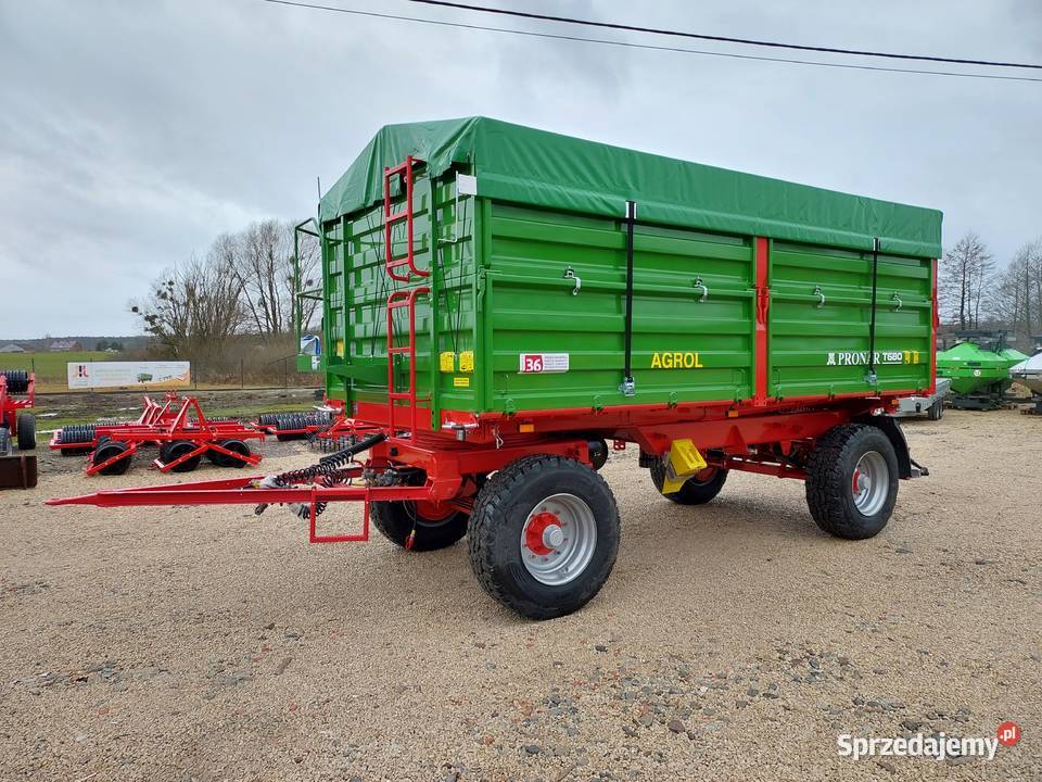 Przyczepa paletowa PRONAR T 680 PT510 512 Raty Przyczepy rolnicze