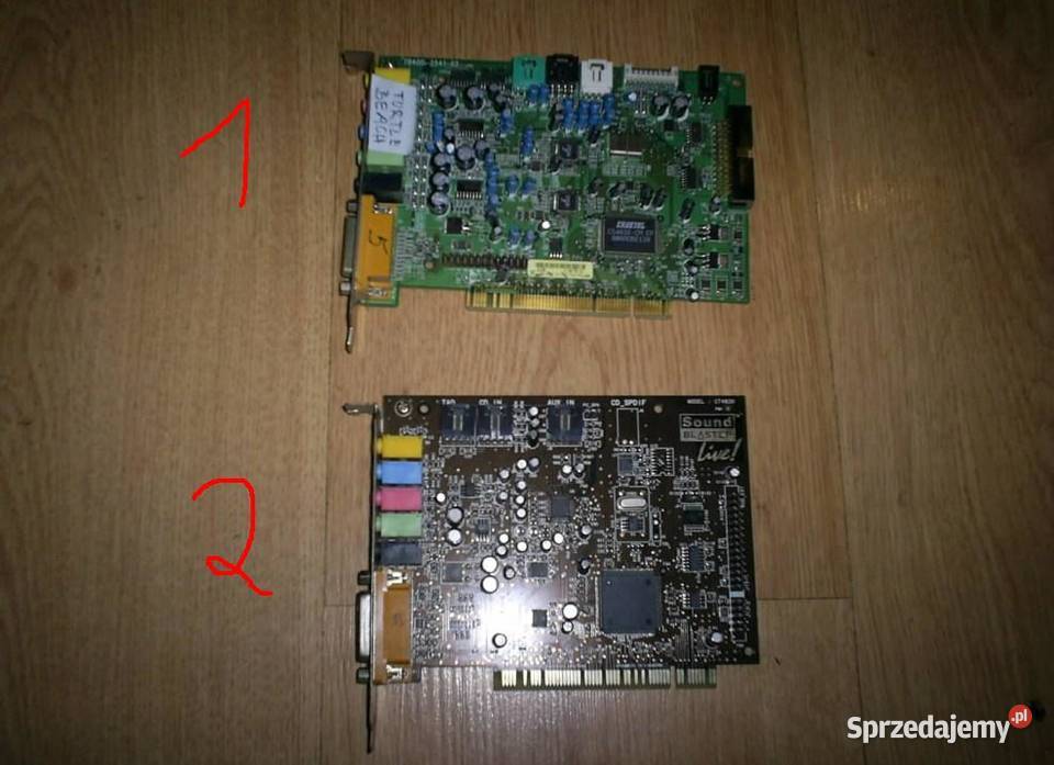 Karta dźwiękowa muzyczna pci game port Komputery i Akcesoria