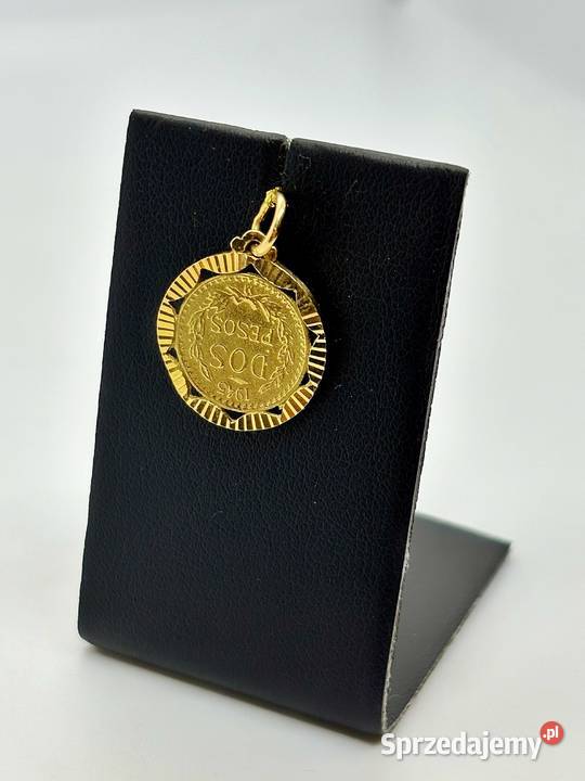 Złota zawieszka pr 750 218g warmińsko-mazurskie