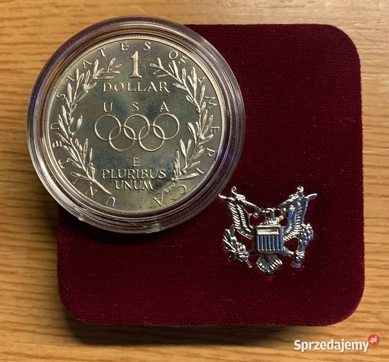 MONETA USA 1 dolar 1988 Letnie Igrzyska mazowieckie Warszawa