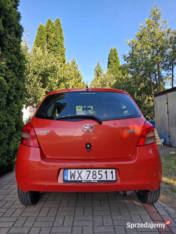 Toyota Yaris 10 2006r mazowieckie Łomianki