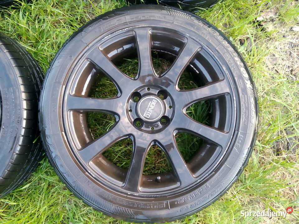 Felgi aluminiowe 16 4x100 ET40 opony Wielbark