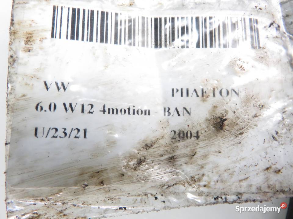 KOLEKTOR WYDECHOWY VW PHAETON 60 W12 BAN