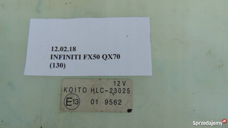 ZBIORNIK SPRYSKIWACZY 2 POMPKI INFINITI FX50 Nowy Tomyśl sprzedam