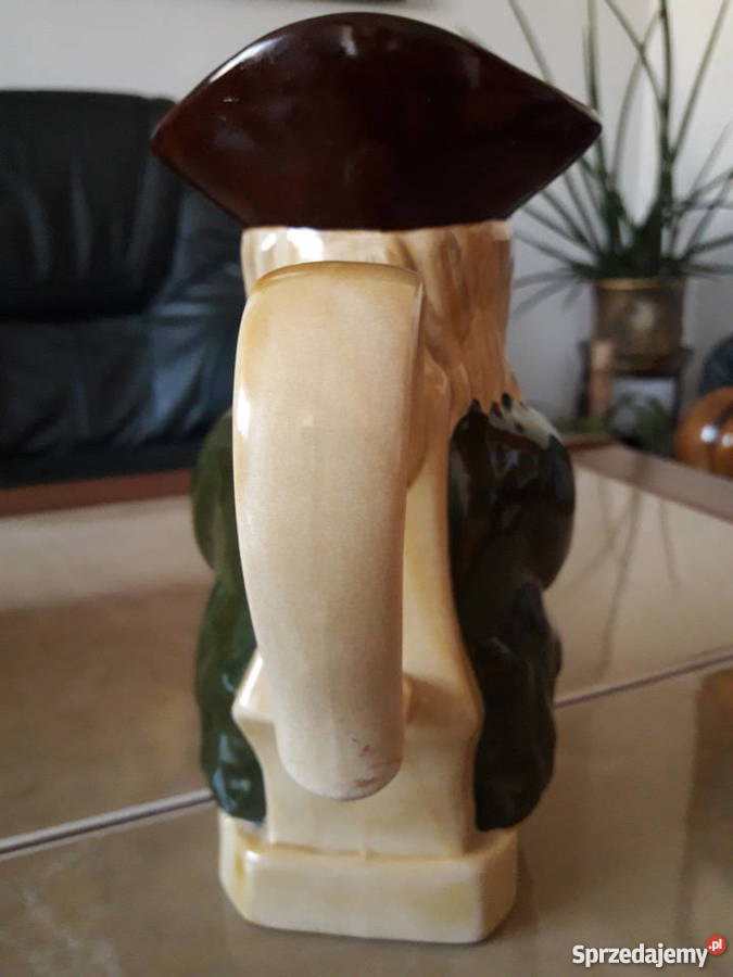 Kufel kolekcjonerski TOBY by WOOD SONS Anglia Porcelana i szkło