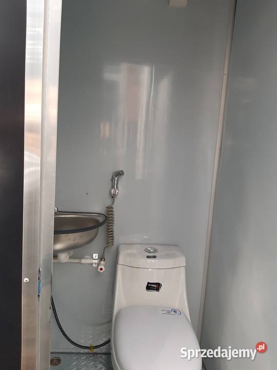 Kontener sanitarny WC toaleta podwójny Swarzędz sprzedam