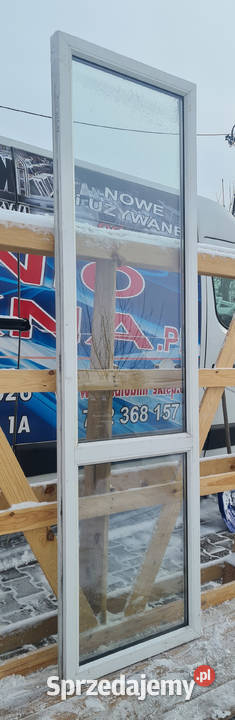 OKNO KacprzaK 65x232 FIX OKNA Używane Witryna Budowa