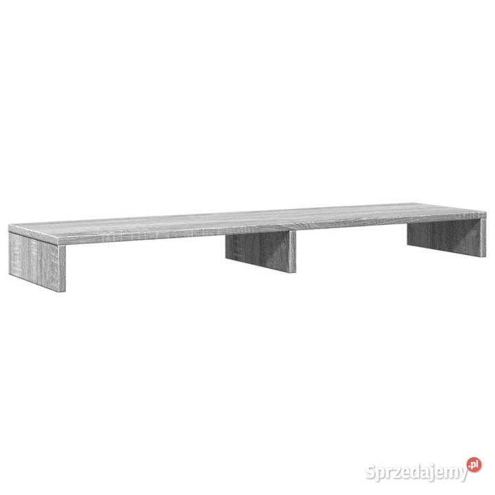 Podstawka pod monitor szary dąb sonoma 100x27x10 mazowieckie Warszawa sprzedam
