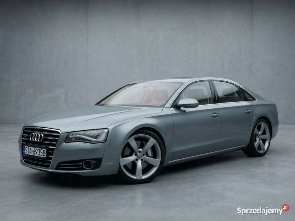 Audi A8 Faktura VAT 23 42 TDI wyposażenie D4 nieuszkodzony Tarnowskie Góry