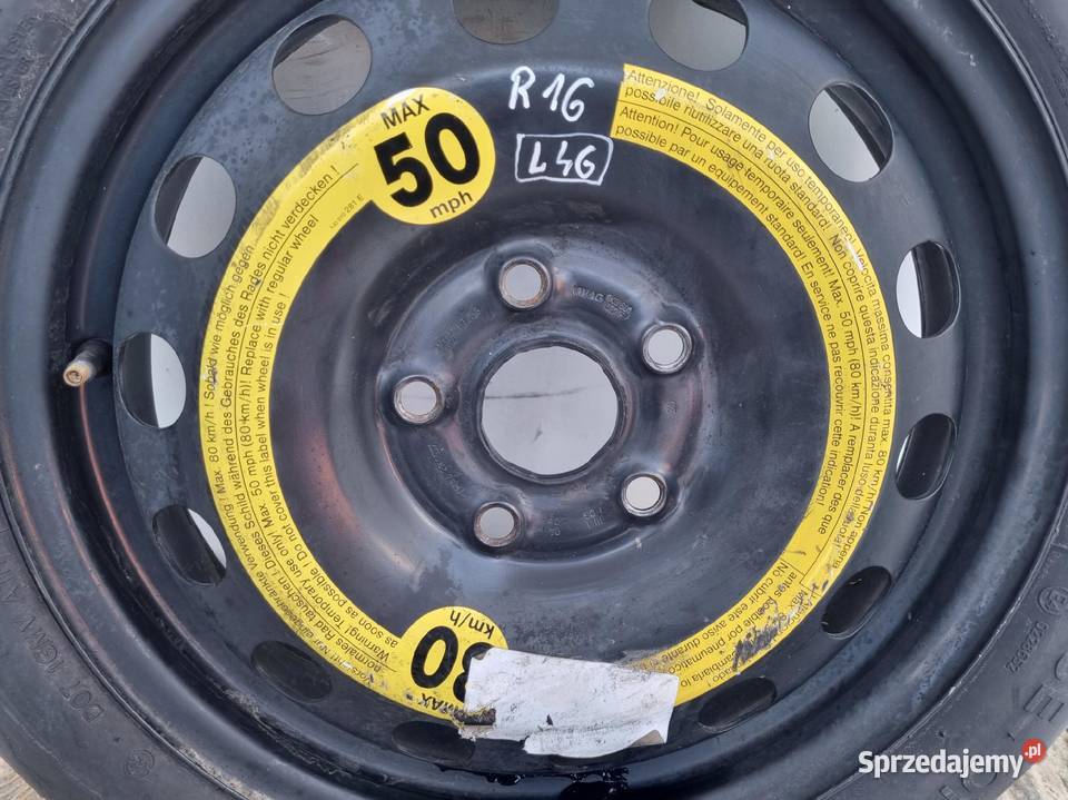 KOŁO DOJAZDOWE Audi Seat Vw Golf V dojazdówka Chełm