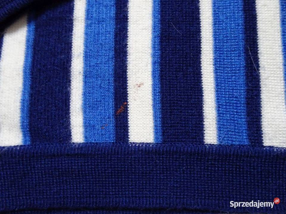 Super Sweter z wełna Pasy vintage 38 40 Nowy Sącz