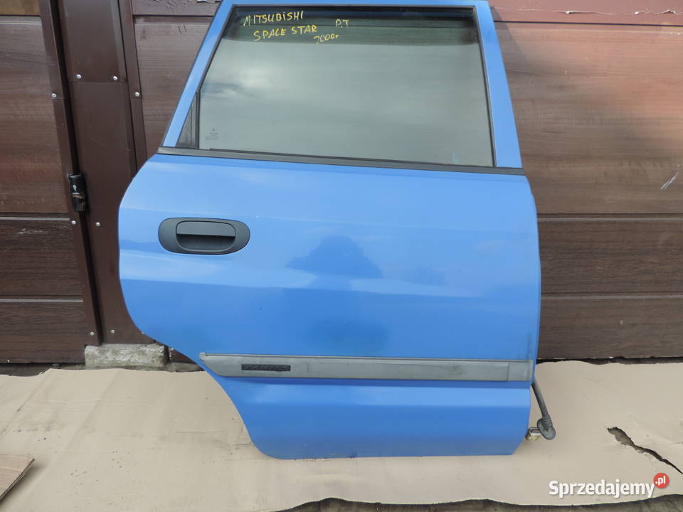 DRZWI PRAWY TYŁ MITSUBISHI SPACE STAR T26 Rok produkcji 2001 Nowy Sącz sprzedam