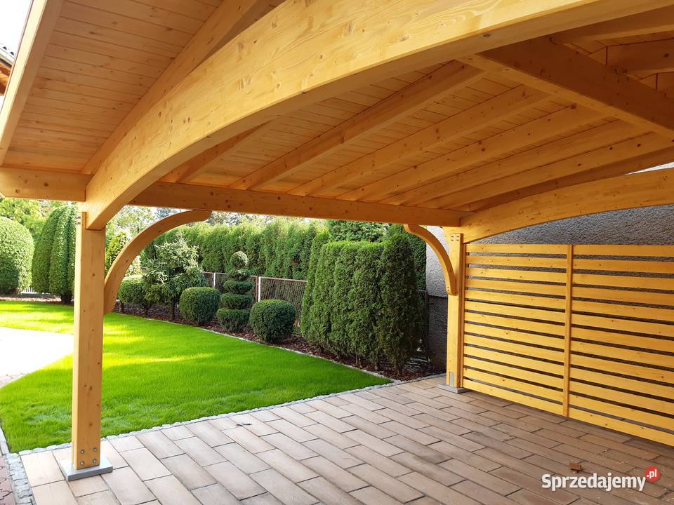 Wiata garażowa ITALIA 7M BSH Architektura ogrodowa sprzedam