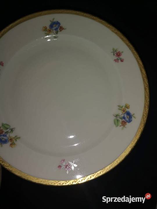 Talerzyk deserowy Eschenbach Bavaria Elfenbein Porcelana i szkło Gdańsk sprzedam