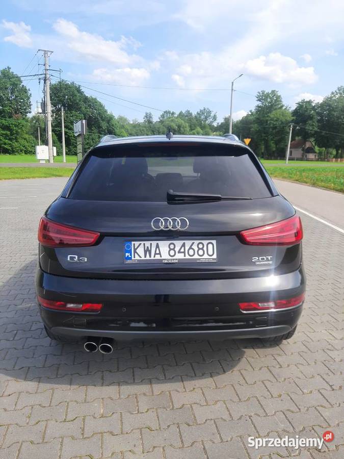 Audi Q3 20 2018 TFSI 4x4 Quattro SLINE Rok produkcji 2018 Andrychów