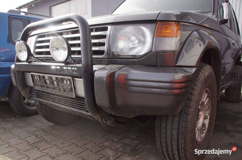 ZDERZAK PRZÓD MITSHUBISHI PAJERO KOMPLETNY Lipno
