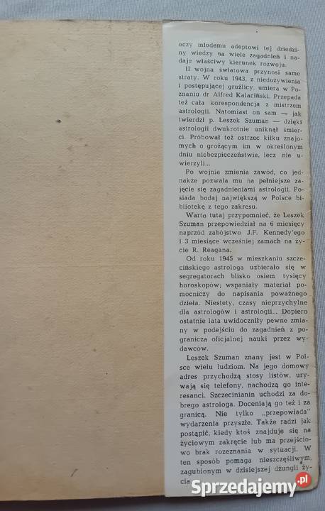 Leszek Szuman Astrologia i polityka GKMFN KAW