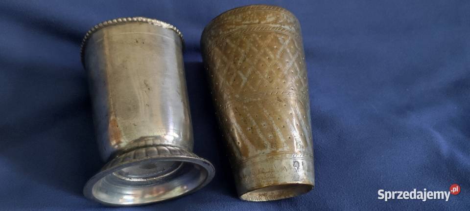 Stare kubki myśliwskie i karczmiane XIXw Wrocław sprzedam