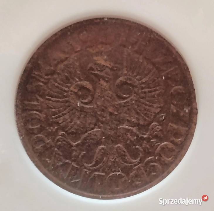 5 groszy 1931 II RP PCG MS 69 BN Wysoka Nota Bielsko-Biała