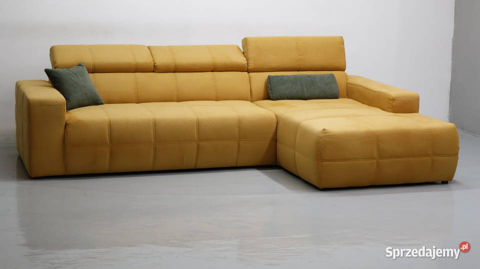 TGJ DESIGN narożnik regulowane zagłówki rogówka 285cm Poznań sprzedam
