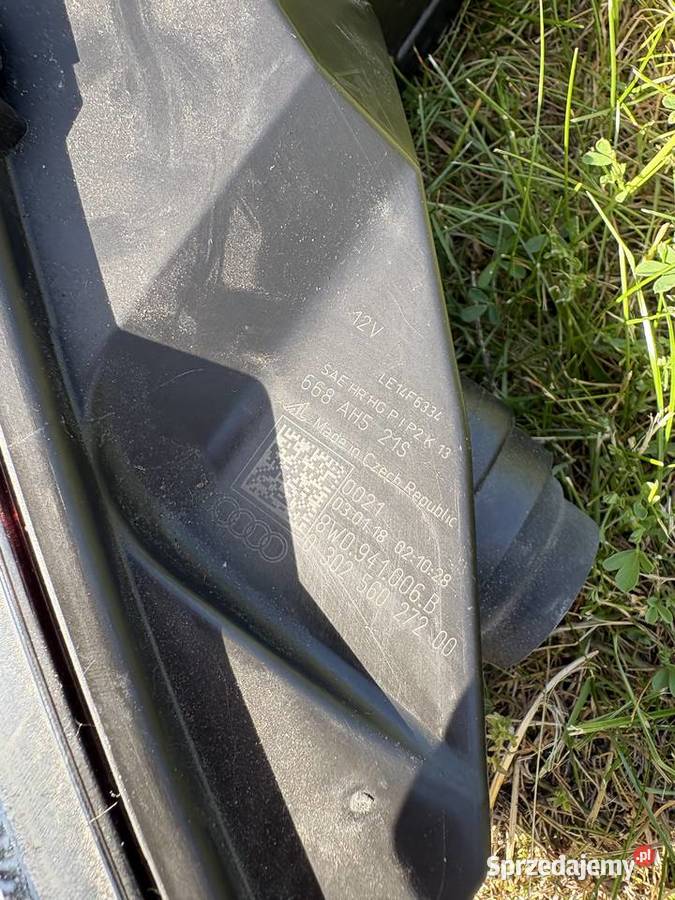 audi a4b9 lampa przednia prawa 8w0941006b Białystok sprzedam