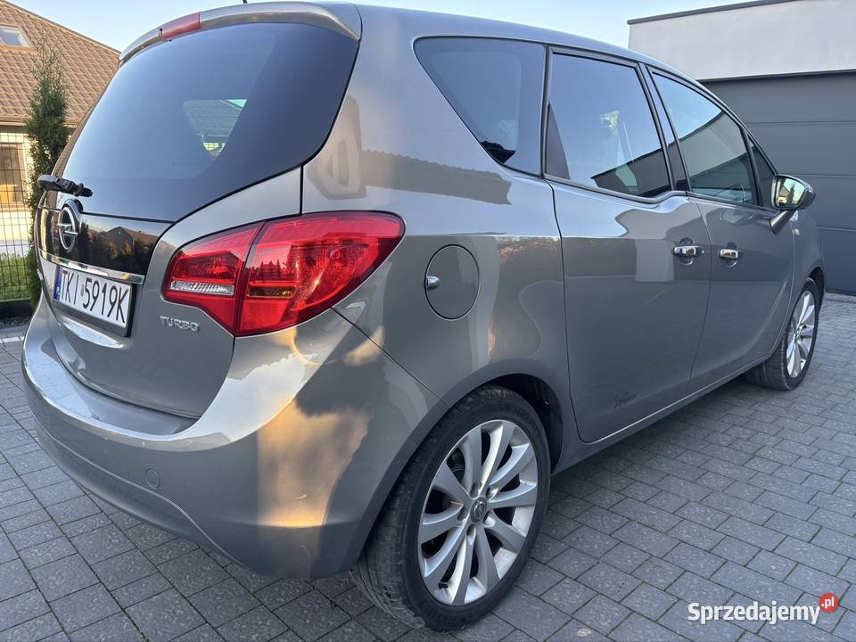 Opel Meriva stan idealny niski przebieg alufelgi kupiony w Polsce