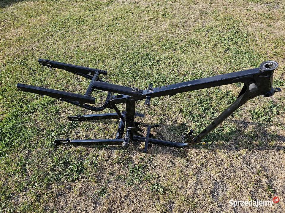 Rama WSK 125 Zarejestrowana biala blacha Nadrybie Ukazowe