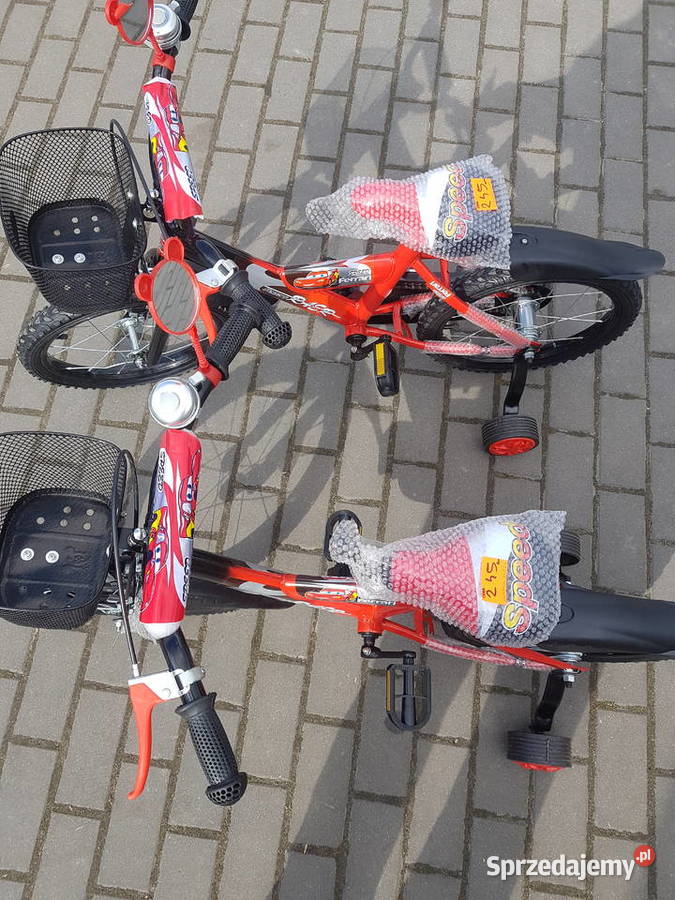 Rower Dziecięcy 16 Z SERII AUTA FERRARI ZYGZA Głogowa