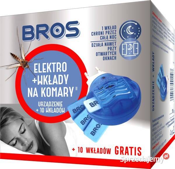 Elektro na komary 10 wkładów 15940100 Higiena i dezynfekcja pomieszczeń Kamionna