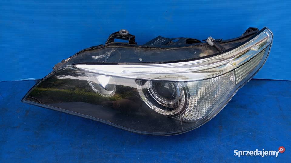 LAMPA LEWY PRZÓD EUROPA XENON BMW 5 E60 E61 Nowy Tomyśl