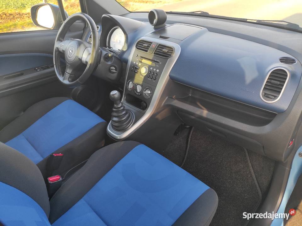 Opel Agila B 10 EcoFlex 65 2009 z Niemiec podkarpackie
