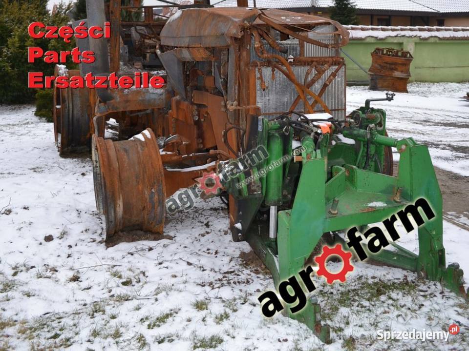 John Deere 8400 części silnik skrzynia biegów Pozostałe Do ciągników