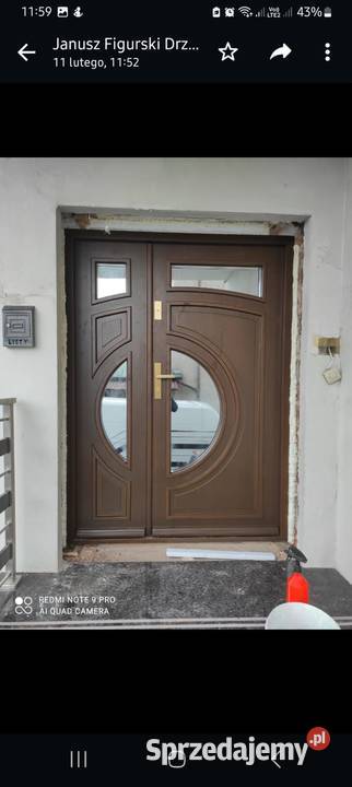 DRZWI ZEWNĘTRZNE NAJWYŻSZEJ JAKOŚCI CZYSTE mazowieckie Ząbki