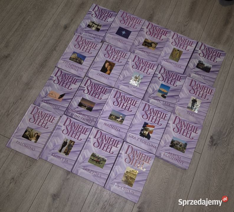 Daniele Steel książki zestaw 19 tomów Łódź