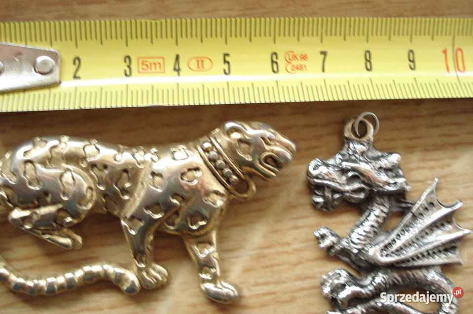 Figurki zwierząt przypinki przywieszki 2 Łódź