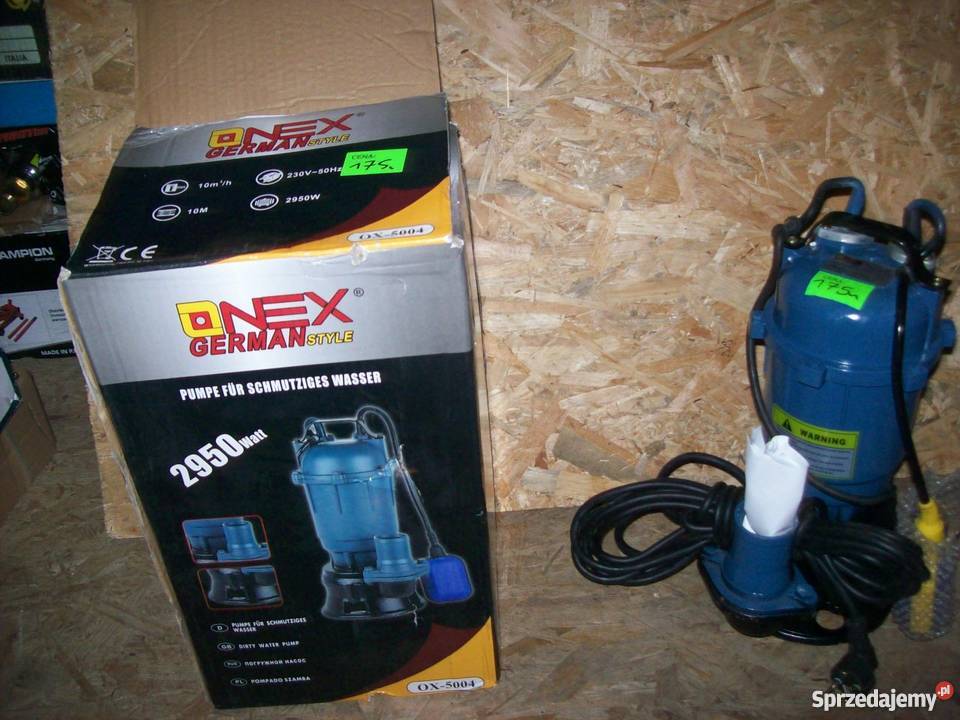 POMPA DO SZAMBA Z ROZDRABNIACZEM 2950W MOCNA Głogowa