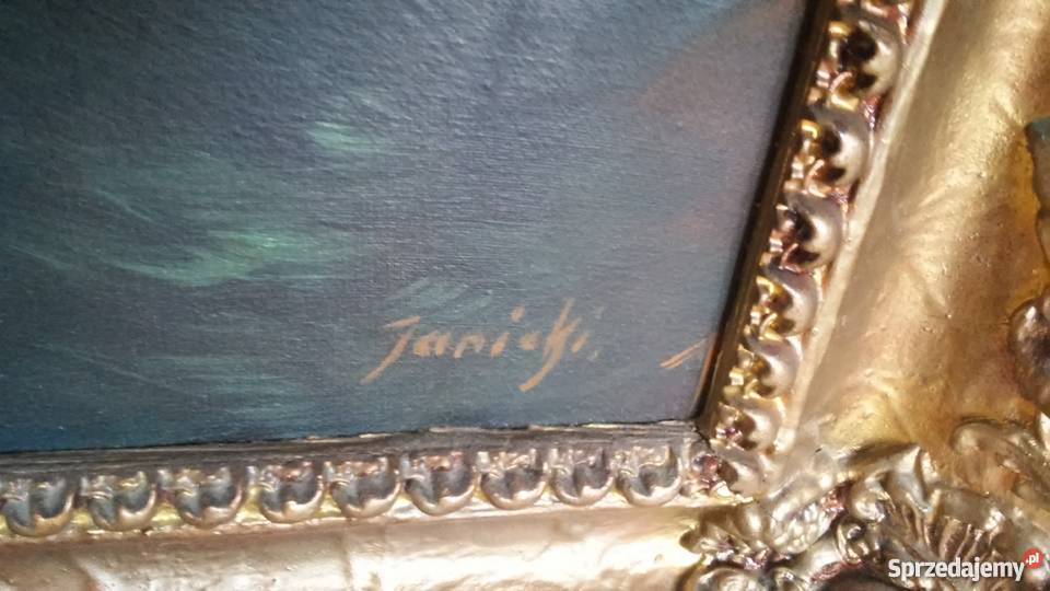 Obraz olejny Janicki śląskie Zabrze sprzedam