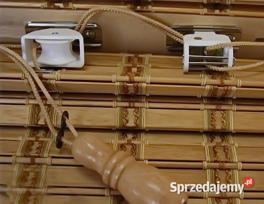 Rolki mechanizm do rolety rzymskiej bambusowej Lublin