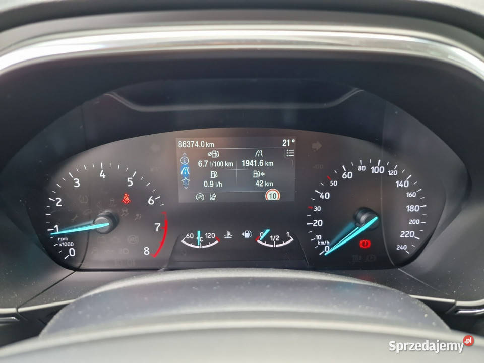 Ford Focus Ford Focus Titanium 10 EcoBoost mHEV ogranicznik prędkości Warszawa