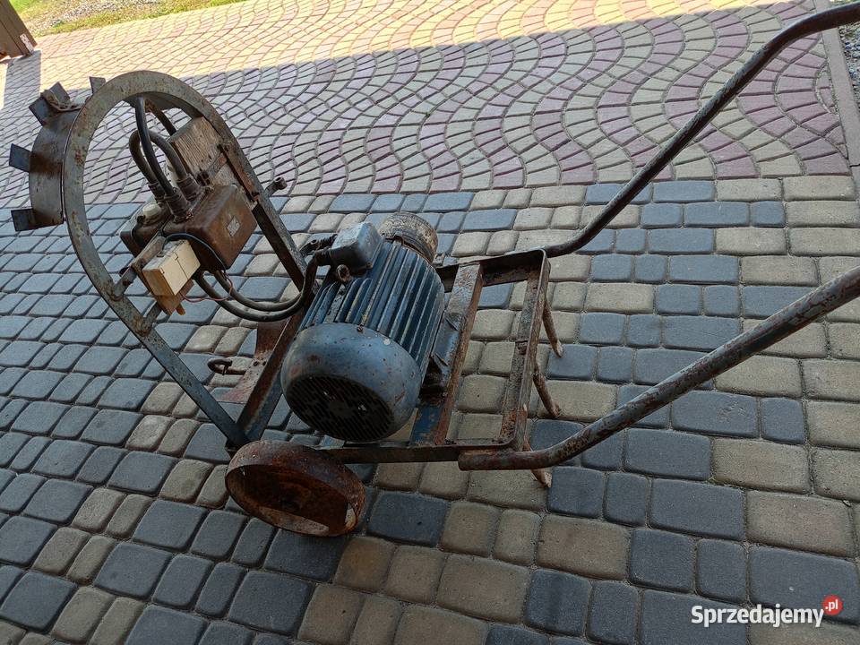 Silnik elektryczny 75kW na wózku Kolbuszowa