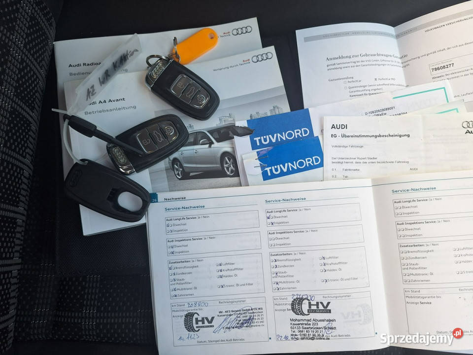 Audi A4 20CR TDi Ładna Common rail z Niemiec B8 A4